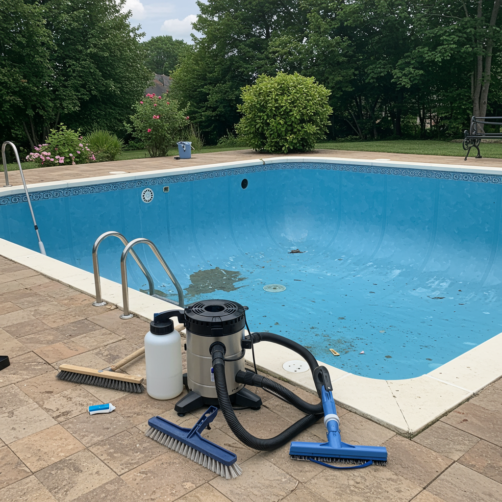 Remise en route de piscines