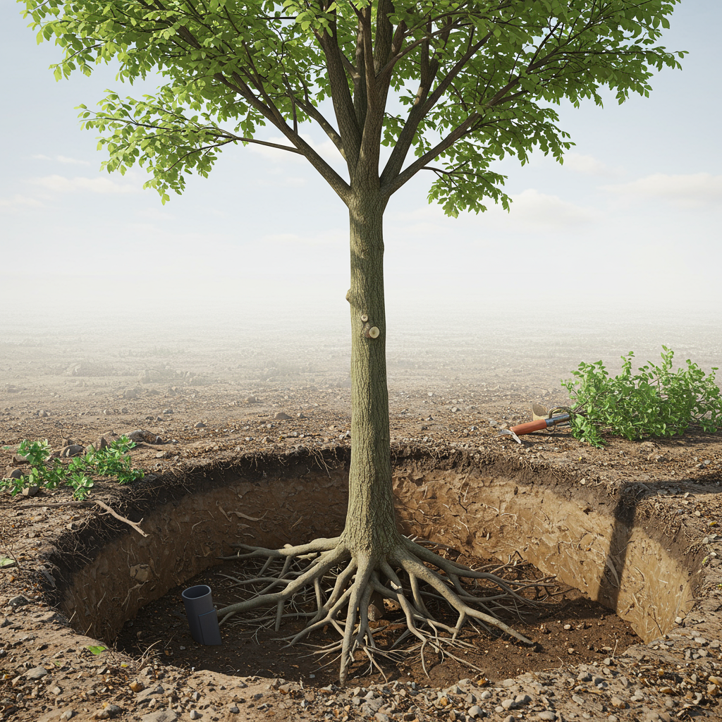 Transplantation d'arbres