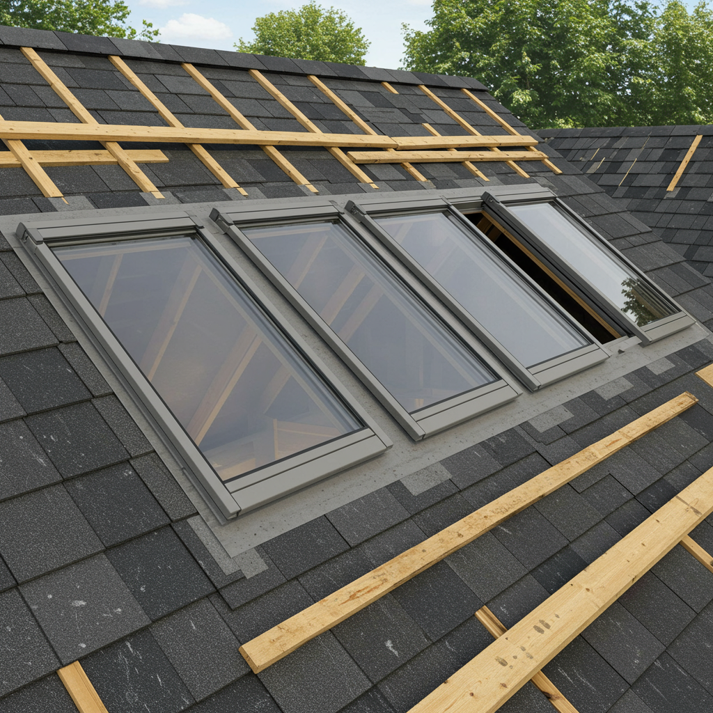 Installation de velux