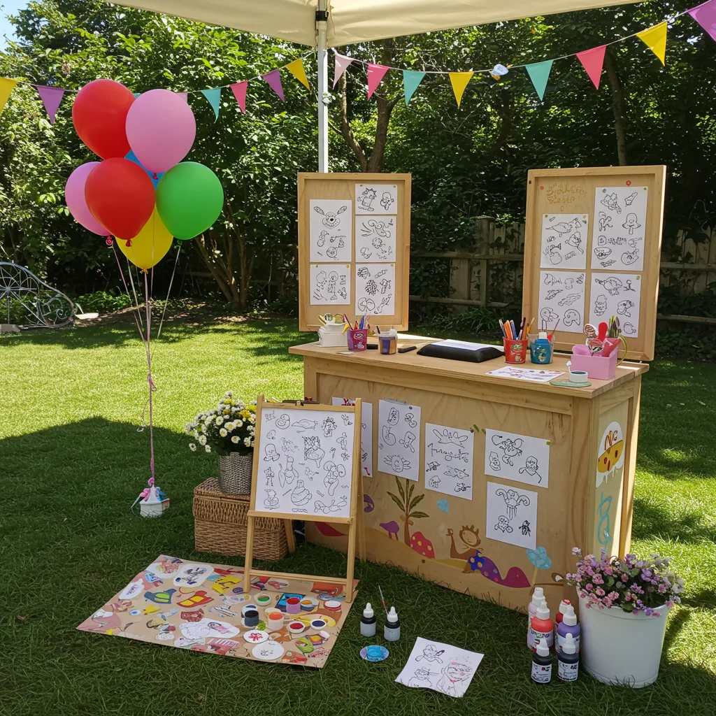 Bar à tatouages éphémères pour votre anniversaire ( enfants ou adultes)