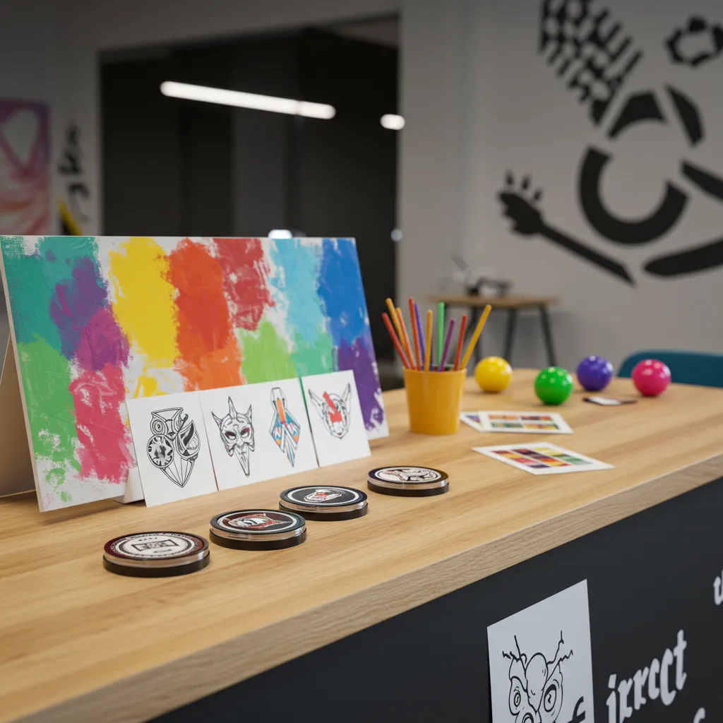 Bar à tatouages éphémères pour votre comité d'entreprise