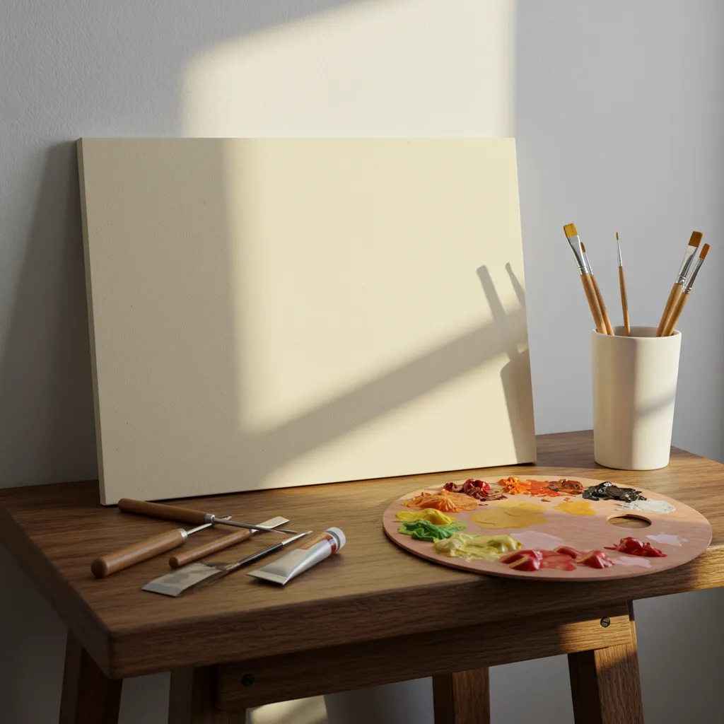 🎨 Mise en peinture légère