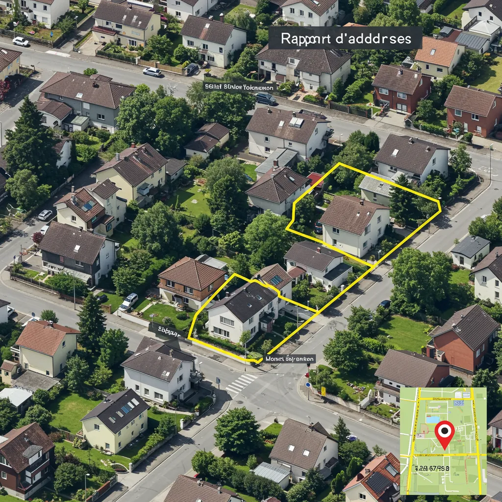 Rapport sur une adresse spécifique
